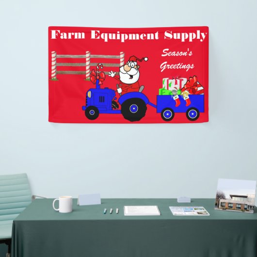 Weihnachtsfeiertag Lehrer Santa Banner (Messeveranstaltung)