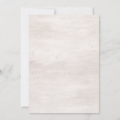 Weihnachtsfeiertag Lichter und Dekoration Einladung (Rückseite)