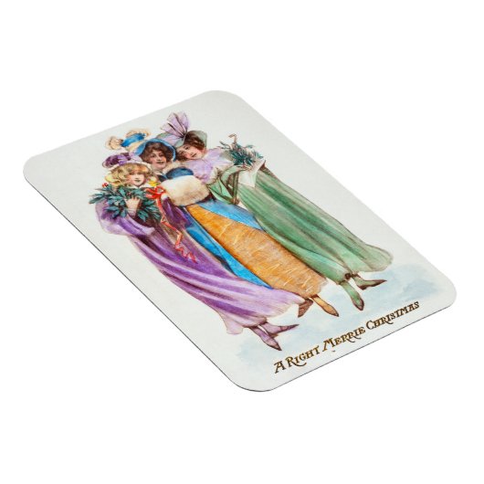 Weihnachtsfeiertag Magnet (Rechte Seite)