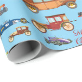 Weihnachtsfeiertag Maßgeschneidertes Wrapping Papi Geschenkpapier (Rolleneckpunkt)