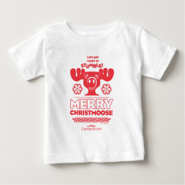 Weihnachtsfeiertag | Merry Christmoose Baby T-shirt