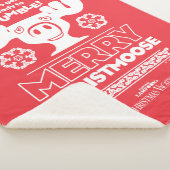 Weihnachtsfeiertag | Merry Christmoose Sherpadecke (3/4)