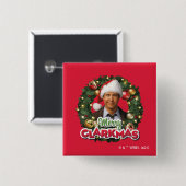 Weihnachtsfeiertag | Merry Clarkmas Button (Vorne & Hinten)