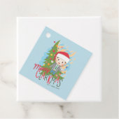 Weihnachtsfeiertag Merry Clarkmas Geschenkanhänger (Beispiel)