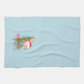 Weihnachtsfeiertag Merry Clarkmas Geschirrtuch (Horizontal)