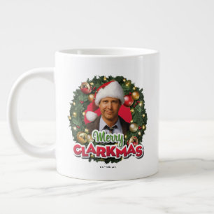 Weihnachtsfeiertag   Merry Clarkmas Jumbo-Tasse