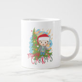 Weihnachtsfeiertag Merry Clarkmas Jumbo-Tasse (Rechts)