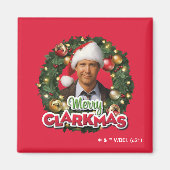 Weihnachtsfeiertag | Merry Clarkmas Magnet (Vorne)