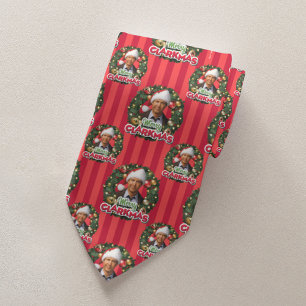 Weihnachtsfeiertag Merry Clarkmas Muster Krawatte