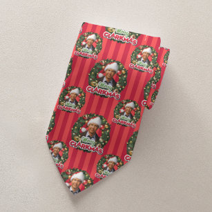 Weihnachtsfeiertag   Merry Clarkmas Muster Krawatte