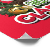 Weihnachtsfeiertag | Merry Clarkmas Poster (Ecke)