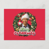 Weihnachtsfeiertag | Merry Clarkmas Postkarte (Vorderseite)