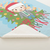 Weihnachtsfeiertag Merry Clarkmas Sherpadecke (3/4)