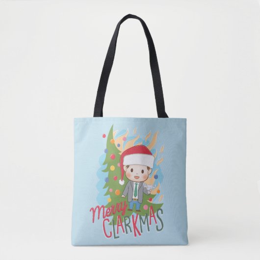 Weihnachtsfeiertag Merry Clarkmas Tasche (Vorderseite)