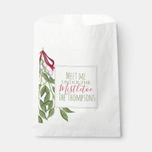 Weihnachtsfeiertag Mistletoe Whimsical Niedlich Fu Geschenktütchen