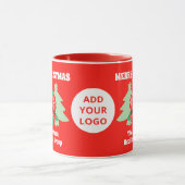 Weihnachtsfeiertag mit moderner Editing Business-L Tasse (Zentrum)