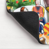 Weihnachtsfeiertag Mousepad (Ecke)