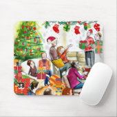 Weihnachtsfeiertag Mousepad (Mit Mouse)