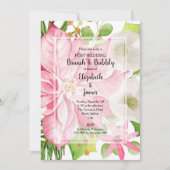 Weihnachtsfeiertag nach Hochzeit Brunch Einladung (Vorderseite)