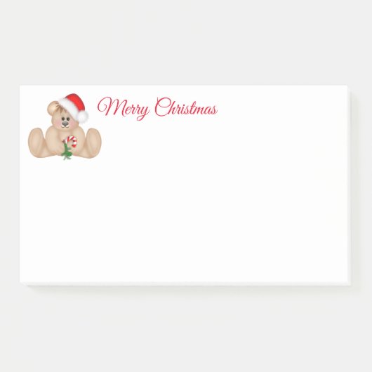 Weihnachtsfeiertag - Nachhinweise Post-it Klebezettel (Vorderseite)