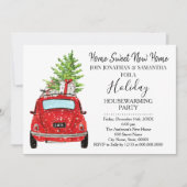 Weihnachtsfeiertag Neue Zuhause Bash Einladung (Vorderseite)