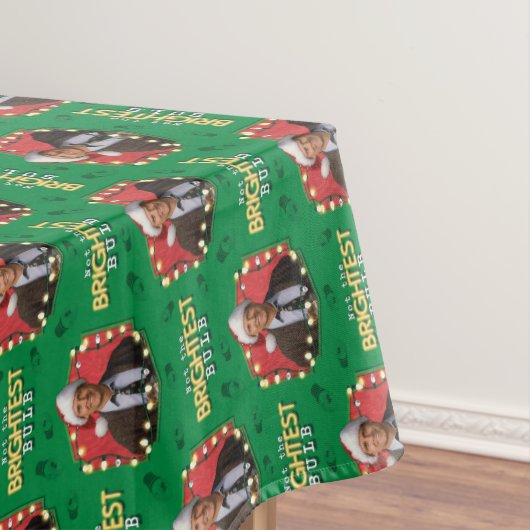 Weihnachtsfeiertag | Nicht das hellste Bulb-Patter Tischdecke (Beispiel)