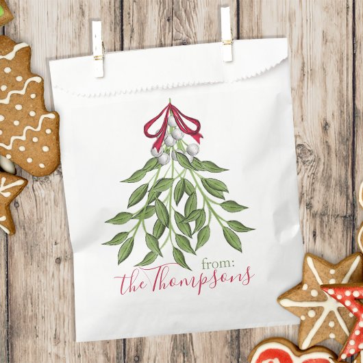 Weihnachtsfeiertag Niedlich Merry Mistletoe Whimsi Geschenktütchen