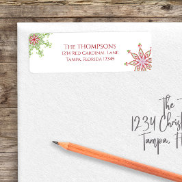 Weihnachtsfeiertag Niedliche Schneeflocke