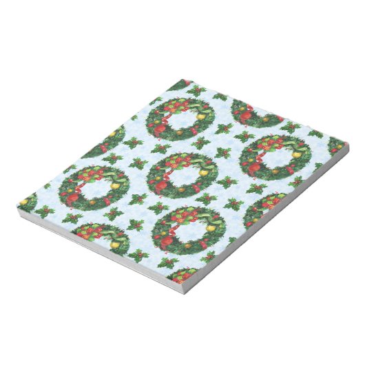 Weihnachtsfeiertag Notizblock (Rotiert)