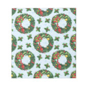 Weihnachtsfeiertag Notizblock (Vorderseite)