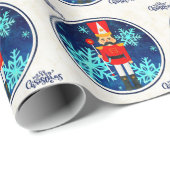 Weihnachtsfeiertag Nutcracker Geschenkpapier (Rolleneckpunkt)