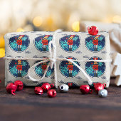 Weihnachtsfeiertag Nutcracker Geschenkpapier