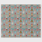 Weihnachtsfeiertag - Nutcracker Geschenkpapier (Flach)