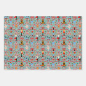 Weihnachtsfeiertag - Nutcracker Geschenkpapier Set (Vorderseite 2)