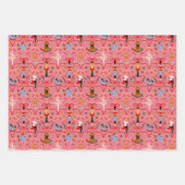 Weihnachtsfeiertag - Nutcracker Geschenkpapier Set (Vorderseite)