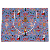 Weihnachtsfeiertag - Nutcracker Große Geschenktüte (Vorderseite)