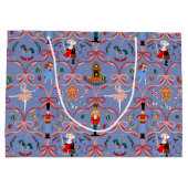 Weihnachtsfeiertag - Nutcracker Große Geschenktüte (Rückseite)