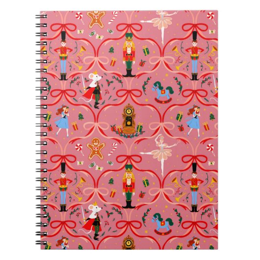 Weihnachtsfeiertag - Nutcracker-Notebook Notizblock (Vorderseite)