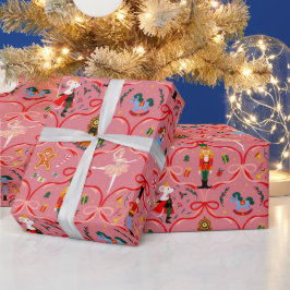 Weihnachtsfeiertag - Nutcracker Wrapping Paper Geschenkpapier