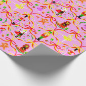 Weihnachtsfeiertag - Nutcracker Wrapping Paper Geschenkpapier (Ecke)