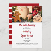 Weihnachtsfeiertag Open House Einladung (Vorne/Hinten)