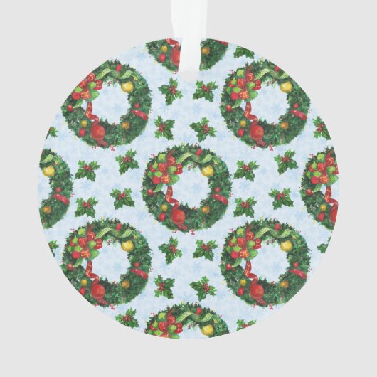 Weihnachtsfeiertag Ornament (Rückseite)