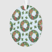 Weihnachtsfeiertag Ornament (Vorderseite)