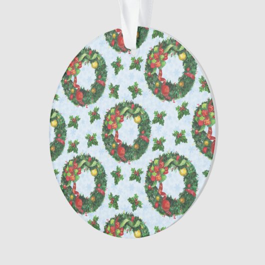 Weihnachtsfeiertag Ornament (Vorderseite)