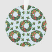 Weihnachtsfeiertag Ornament (Vorderseite)