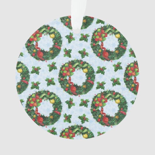 Weihnachtsfeiertag Ornament (Vorderseite)