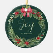 Weihnachtsfeiertag - Ornament (Vorne)