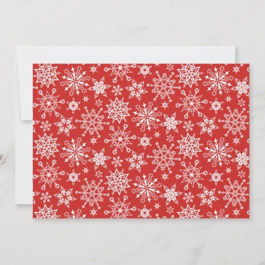 Weihnachtsfeiertag Ornament Exchange Party Einladung (Rückseite)