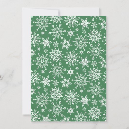 Weihnachtsfeiertag Ornament Exchange Party Einladung (Rückseite)