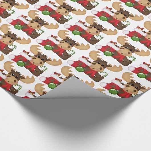 Weihnachtsfeiertag Packpapier (Ecke)